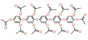 Hydroxypentaphlorethol dodecaacetate